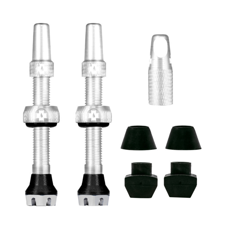 Muc-Off V2 Tubeless Valve Kit 44mm/silver