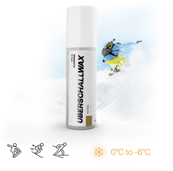 Überschall Flüssig Skiwachs 100g / Warm