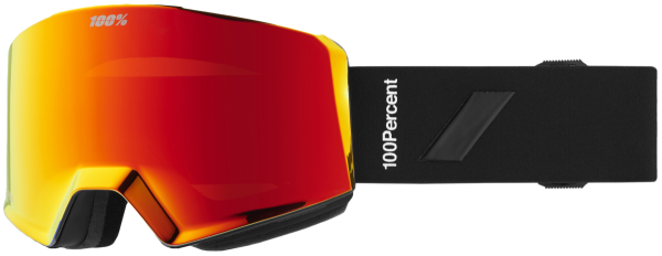 100% NORG HiPER Goggle Black/Red