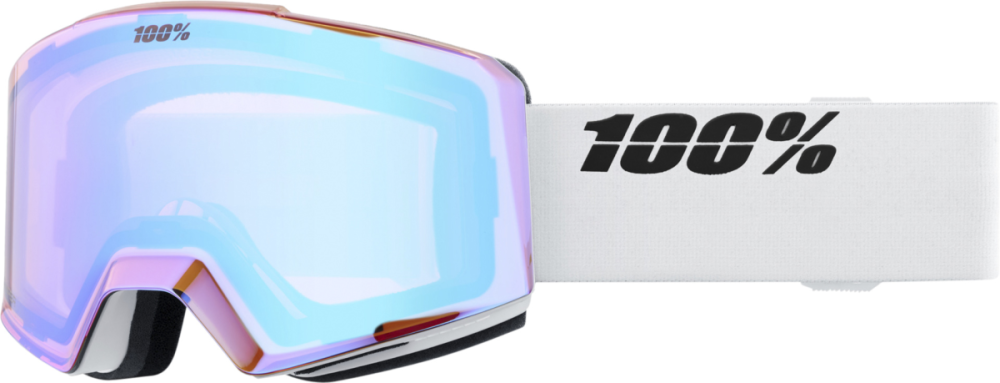 100% NORG HiPER Goggle White/Green