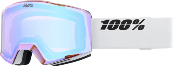 100% NORG HiPER Goggle White/Green