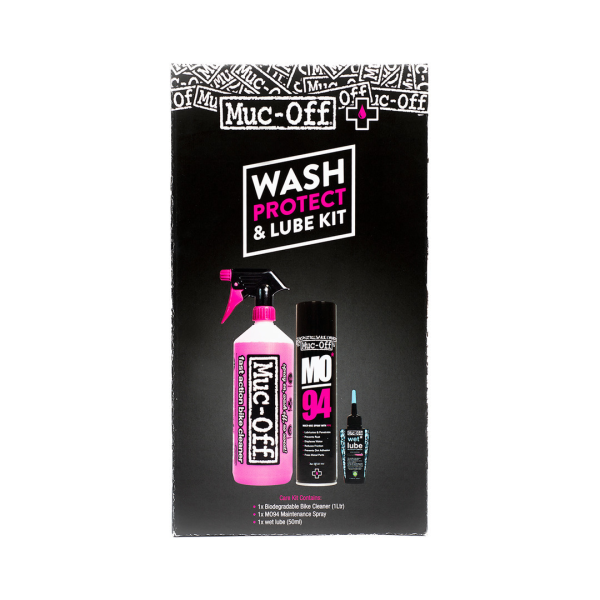 Muc-Off Muc-Off "Wash, Protect and Wet Lube" Kit